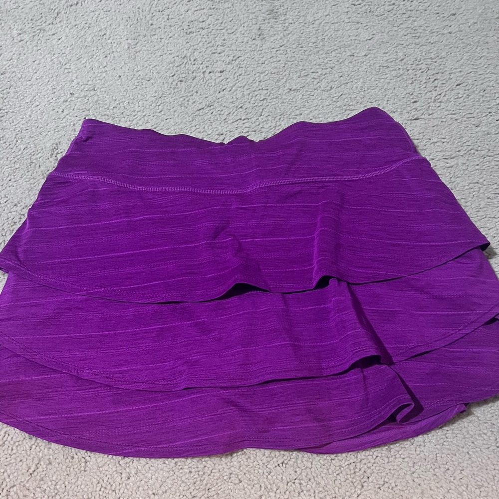 Athleta tennis/golf skirt Large purple